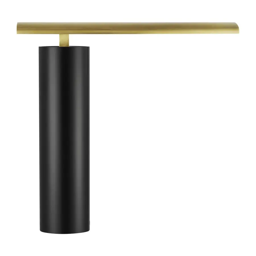 Kadia LED Table Lamp in Natural Brass