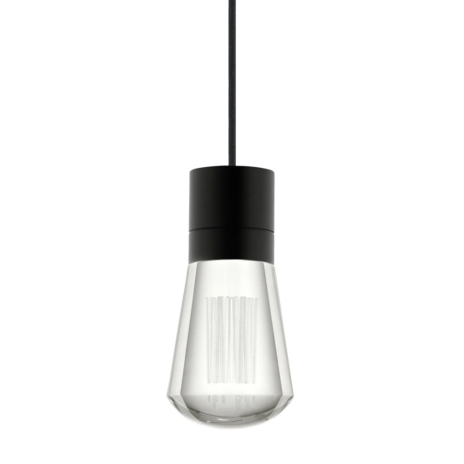 Alva LED Pendant in Black