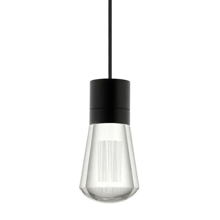 Alva LED Pendant in Black