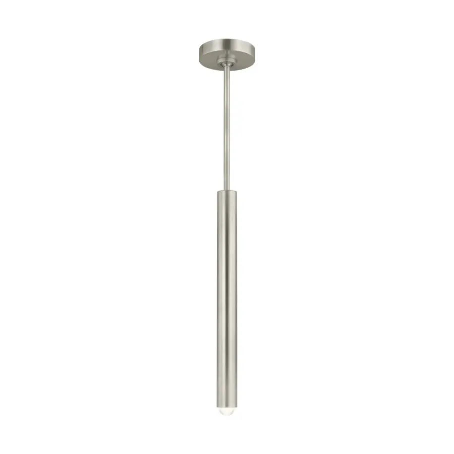 Ebell LED Pendant in Antique Nickel