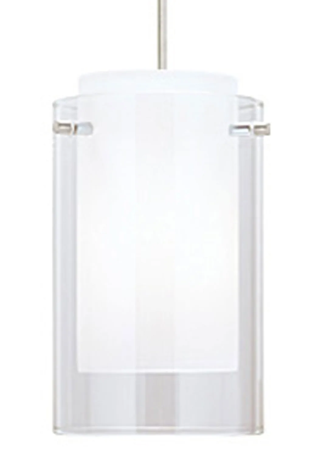 Echo One Light Pendant in Satin Nickel
