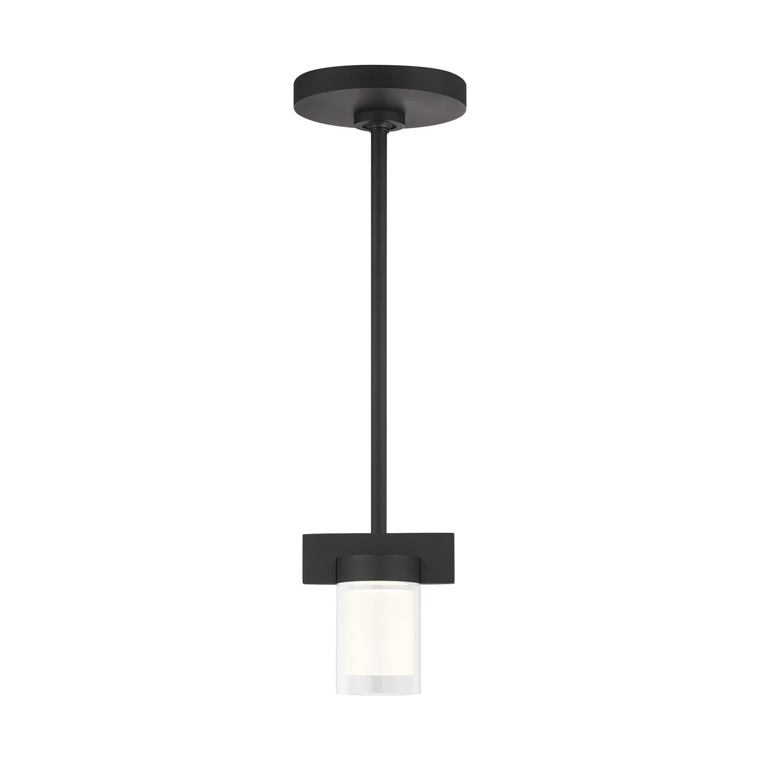 Esfera Small LED Pendant in Nightshade Black