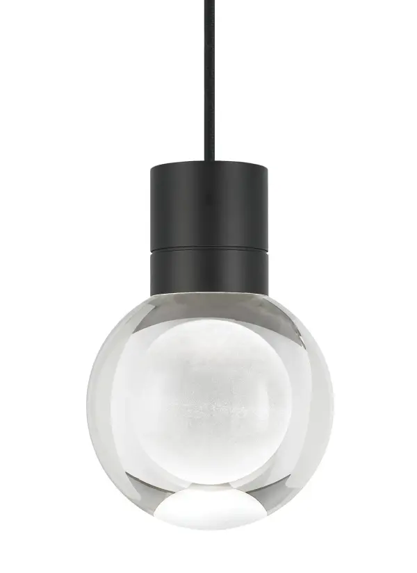 The Mina Pendant combines sculptural beauty with functional task lighting. Its laser-etched optic crystal sphere creates a floating orb effect while the hidden LED delivers focused downward illumination. Compact yet powerful, it's ideal for targeted lighting needs.