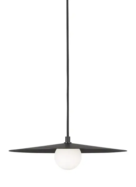 Pirlo LED Pendant in Matte Black