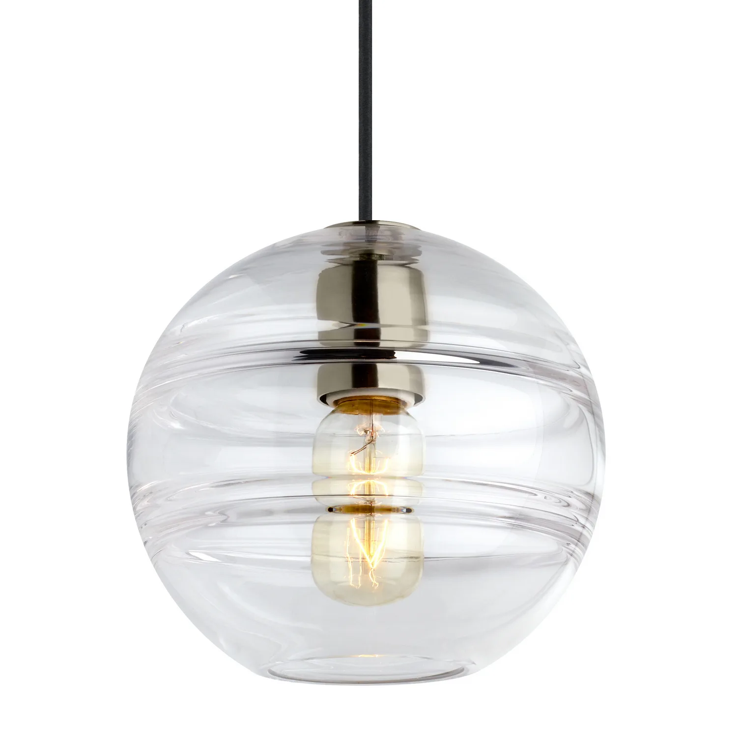 Sedona One Light Pendant in Satin Nickel