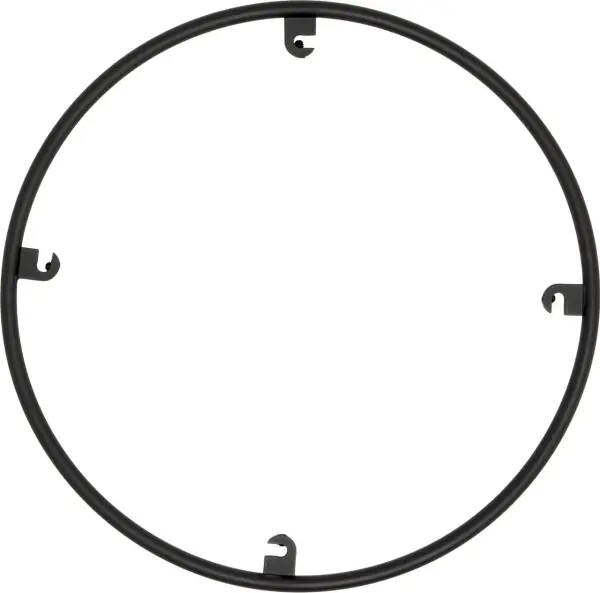 The Trellis Spacer R48 is a sleek 8" round canopy that enables clean, professional multi-pendant installations. Its 4-port design allows for creative lighting arrangements while the Nightshade Black finish adds modern sophistication. - alternate view