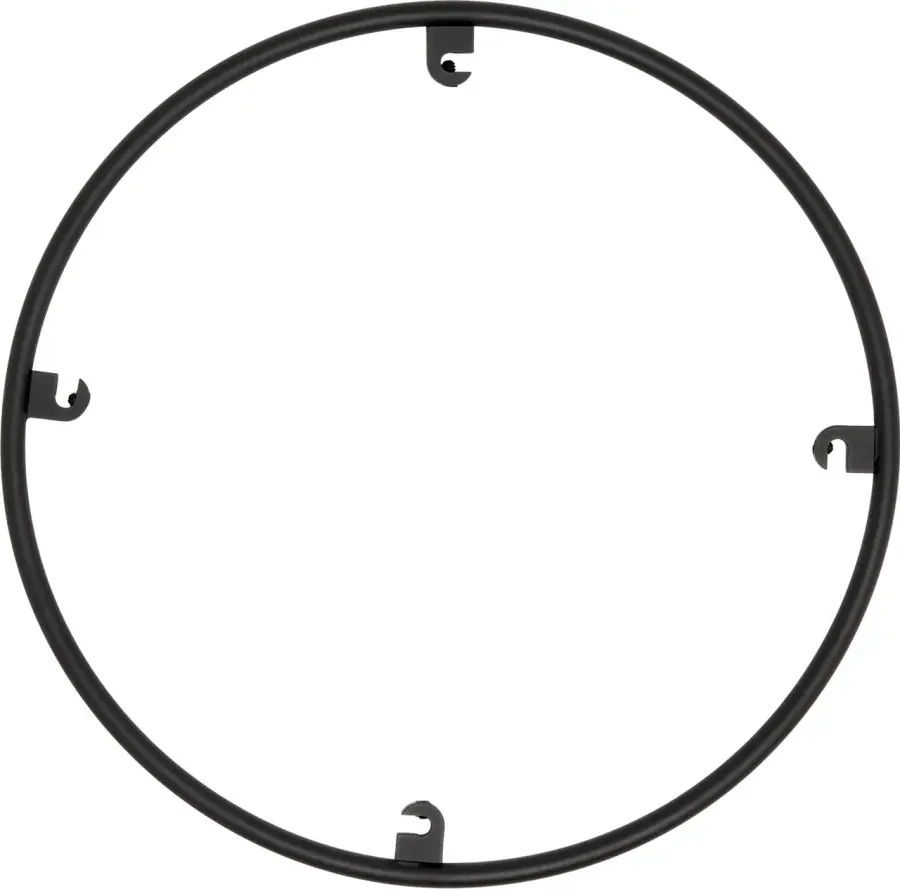 Trellis Spacer Round 4-Port 8" in Nightshade Black - Image 2