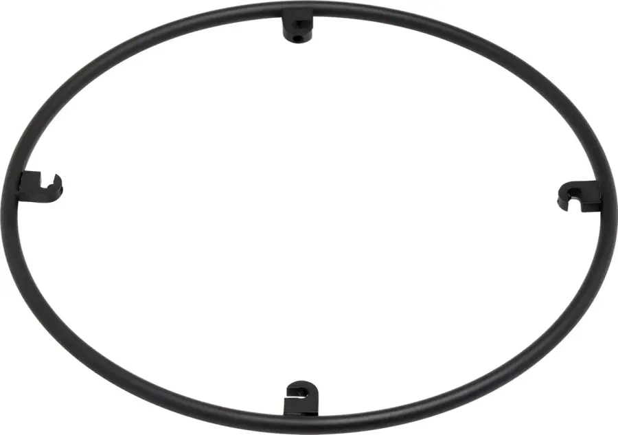 Trellis Spacer Round 4-Port 8" in Nightshade Black - Image 3