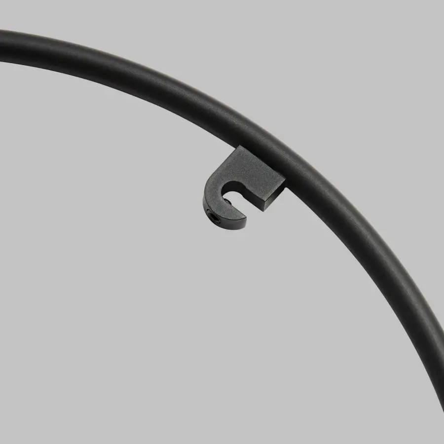 Trellis Spacer Round 4-Port 8" in Nightshade Black - Image 4
