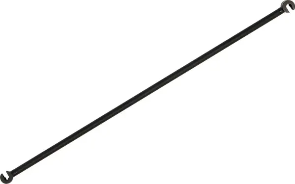 The Trellis 12" Spacer provides crucial spacing flexibility for track lighting systems. Its sleek Nightshade Black finish integrates seamlessly with modern track installations, enabling custom configurations. - alternate view