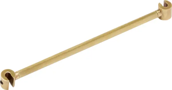 This 6-inch track spacer from the Trellis collection provides precise spacing control for track lighting systems. The Natural Brass finish adds warmth while maintaining a clean, contemporary aesthetic.