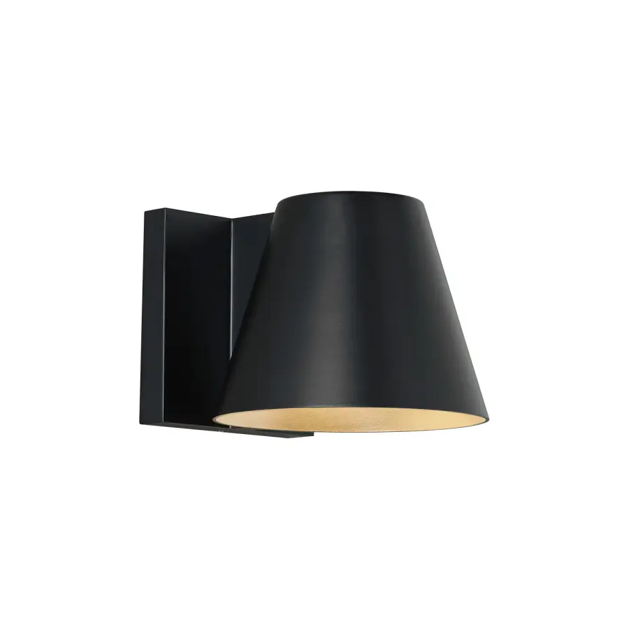 Bowman LED Outdoor Wall Sconce in Black