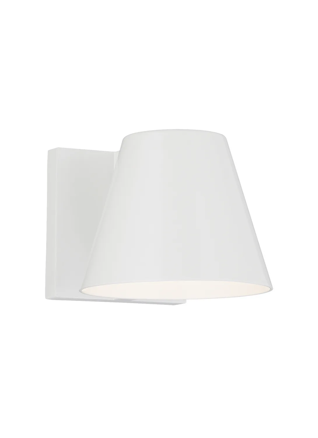 Bowman LED Outdoor Wall Sconce in White