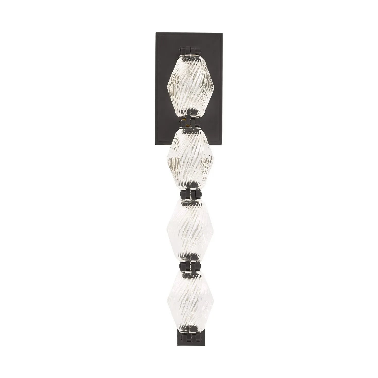 Collier LED Wall Sconce in Dark Bronze