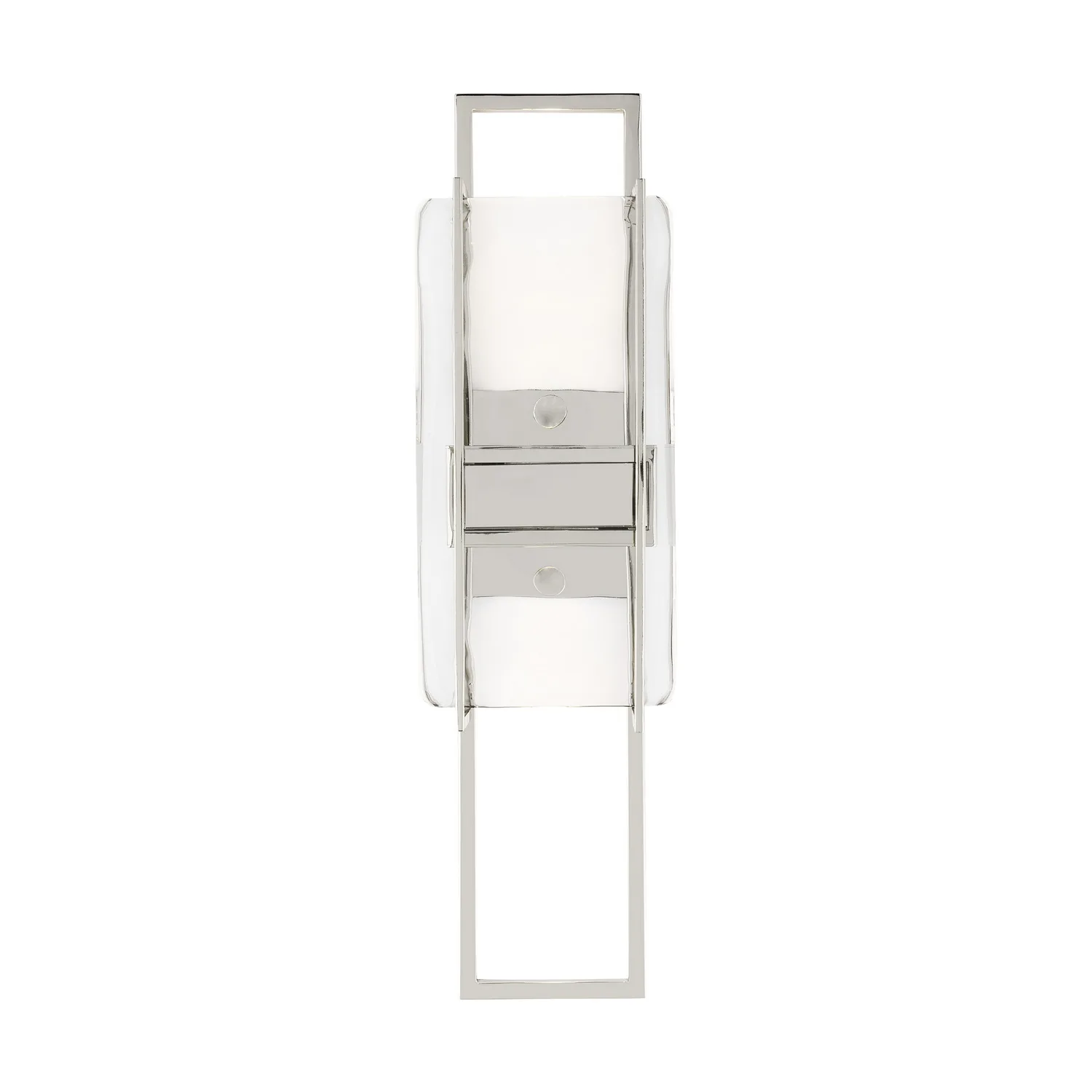 Duelle LED Wall Sconce in Polished Nickel