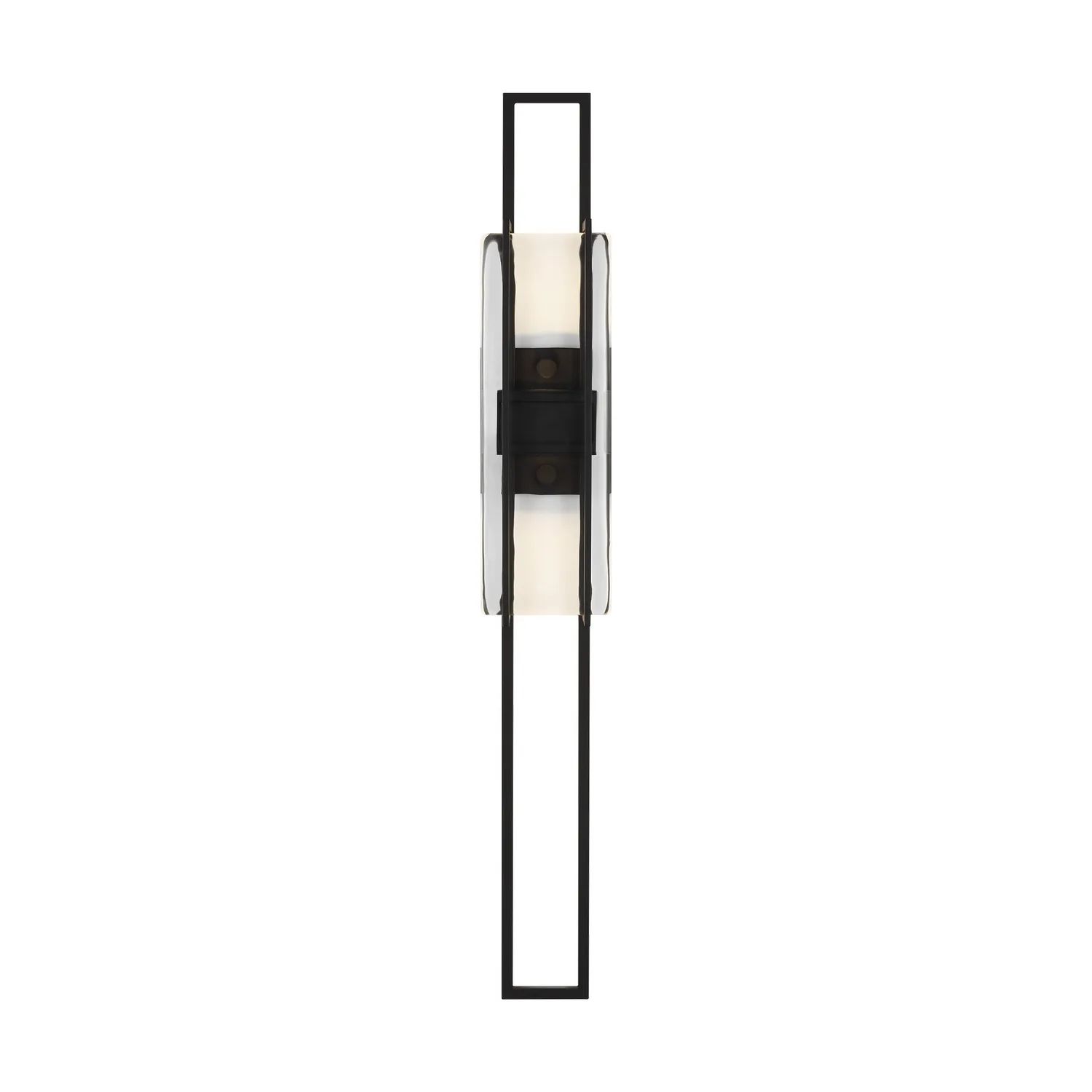 Duelle LED Wall Sconce in Nightshade Black