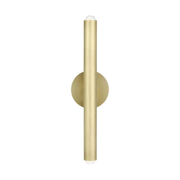 Ebell LED Wall Sconce in Natural Brass
