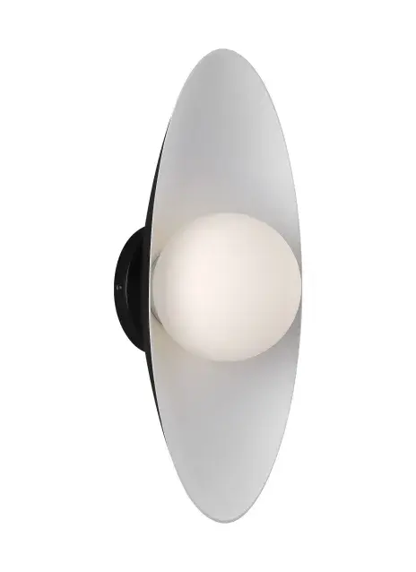 Joni 16 LED Wall Sconce in Matte Black / Matte White
