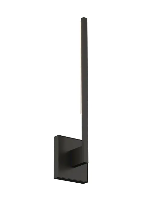 Klee LED Wall Sconce in Nightshade Black