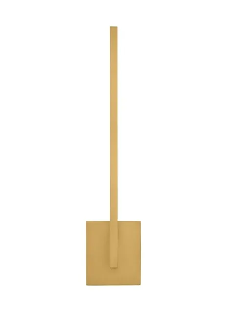 Klee 20 LED Wall Sconce in Natural Brass