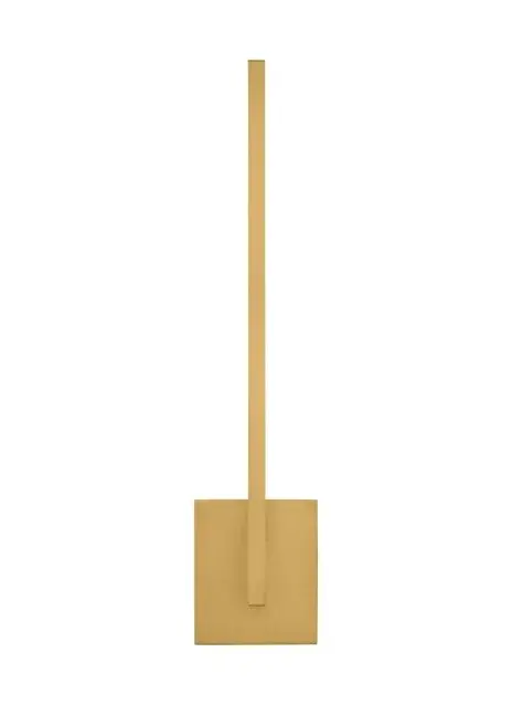 Klee 20 LED Wall Sconce in Natural Brass
