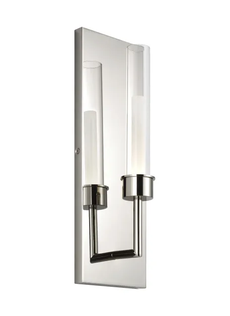 Linger LED Wall Sconce in Polished Nickel