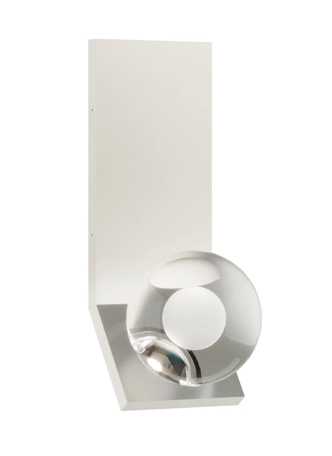 Mina LED Wall Sconce in Polished Nickel