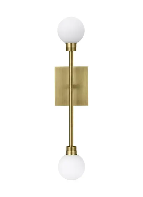 Mara LED Wall Sconce in Aged Brass