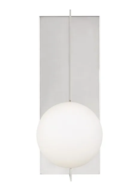 Orbel LED Wall Sconce in Natural Brass