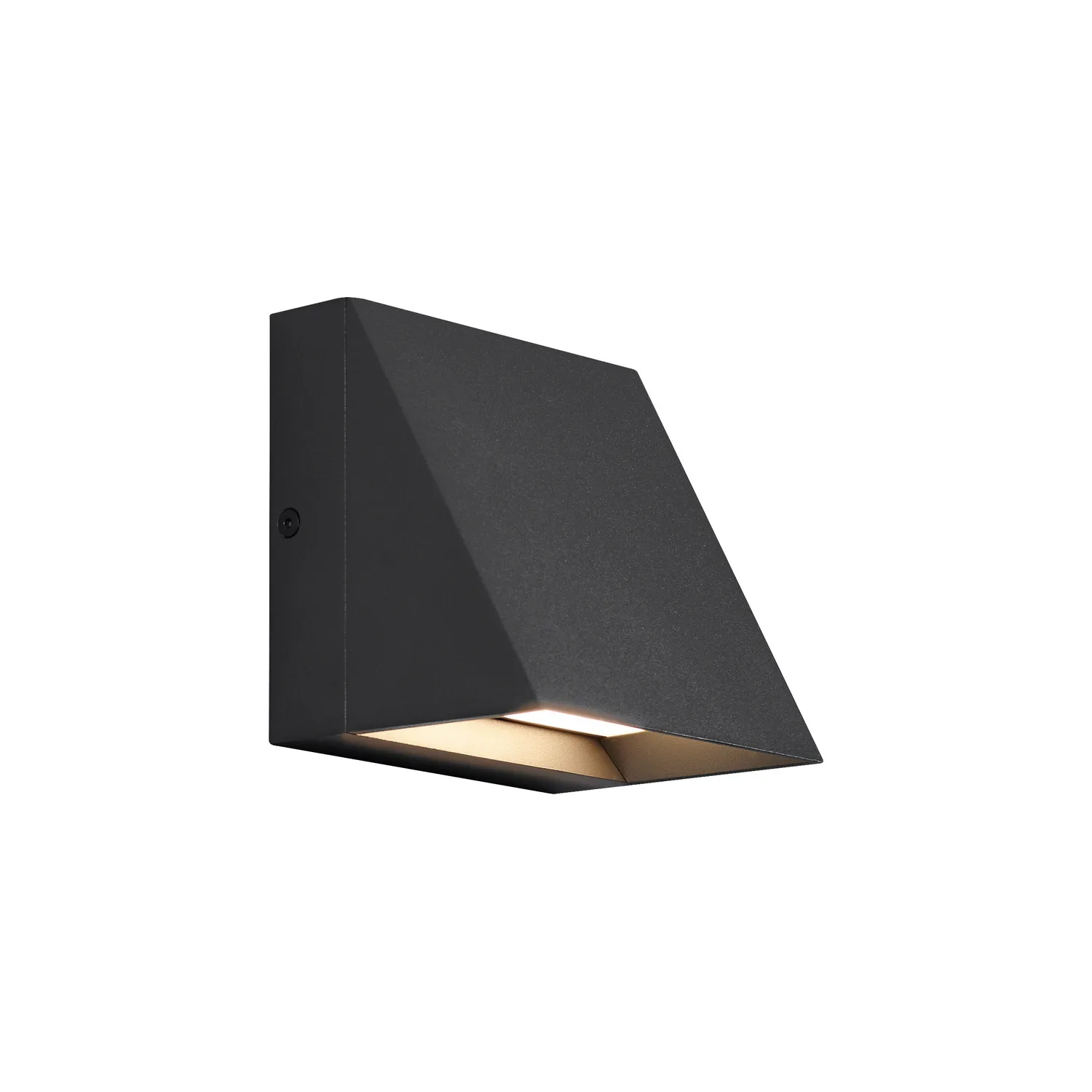 Pitch LED Outdoor Wall Sconce in Black
