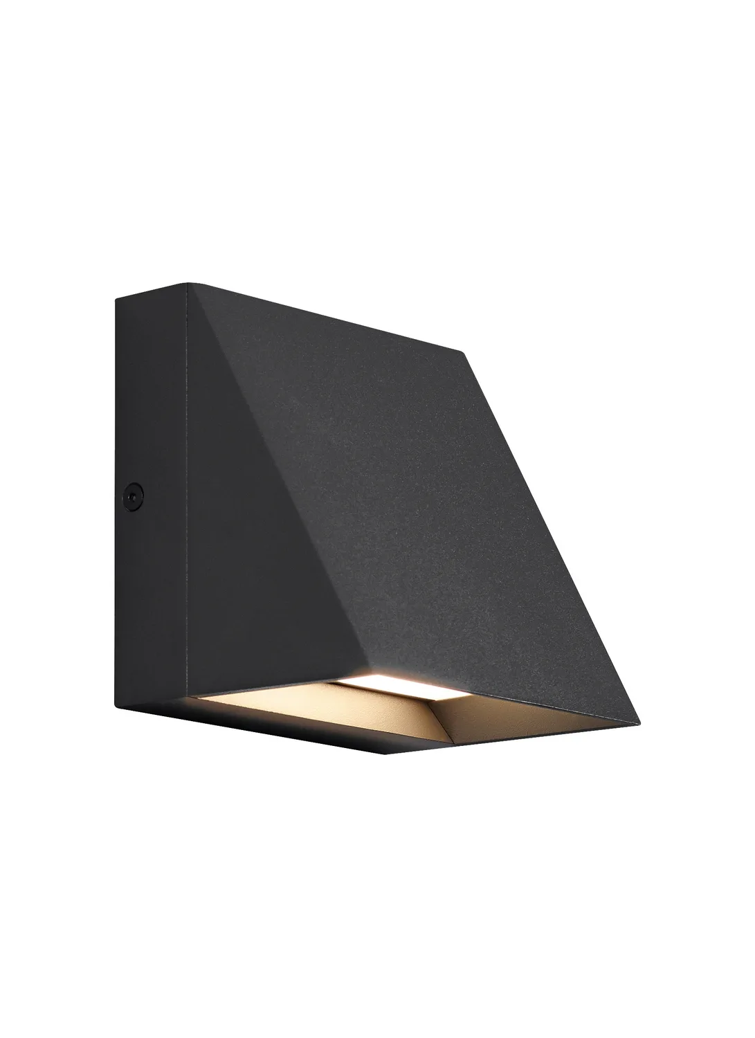 Pitch LED Outdoor Wall Sconce in Black