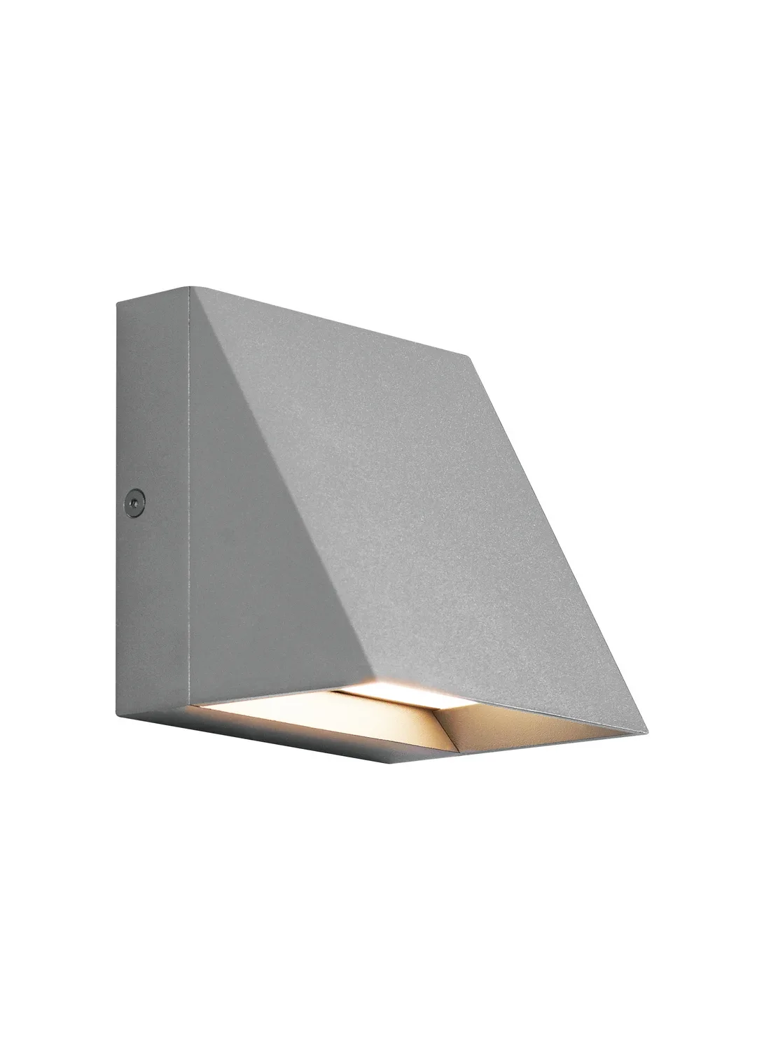 Pitch LED Outdoor Wall Sconce in Silver