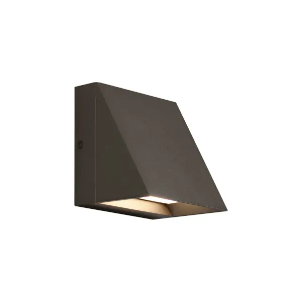 Pitch LED Outdoor Wall Sconce in Bronze