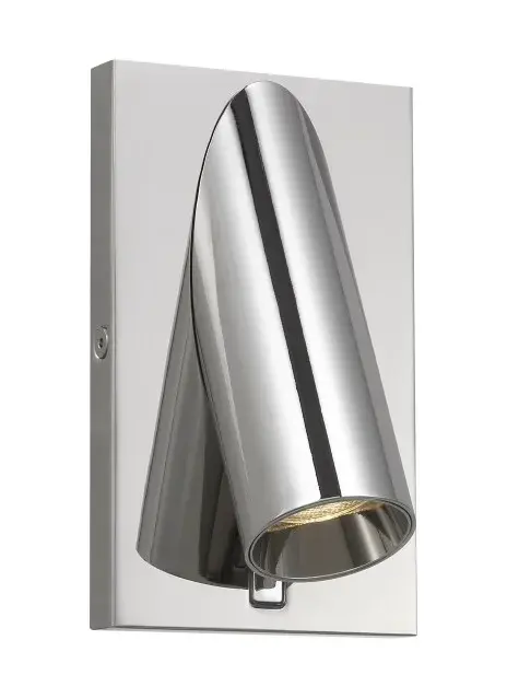 Ponte LED Wall Sconce in Polished Nickel