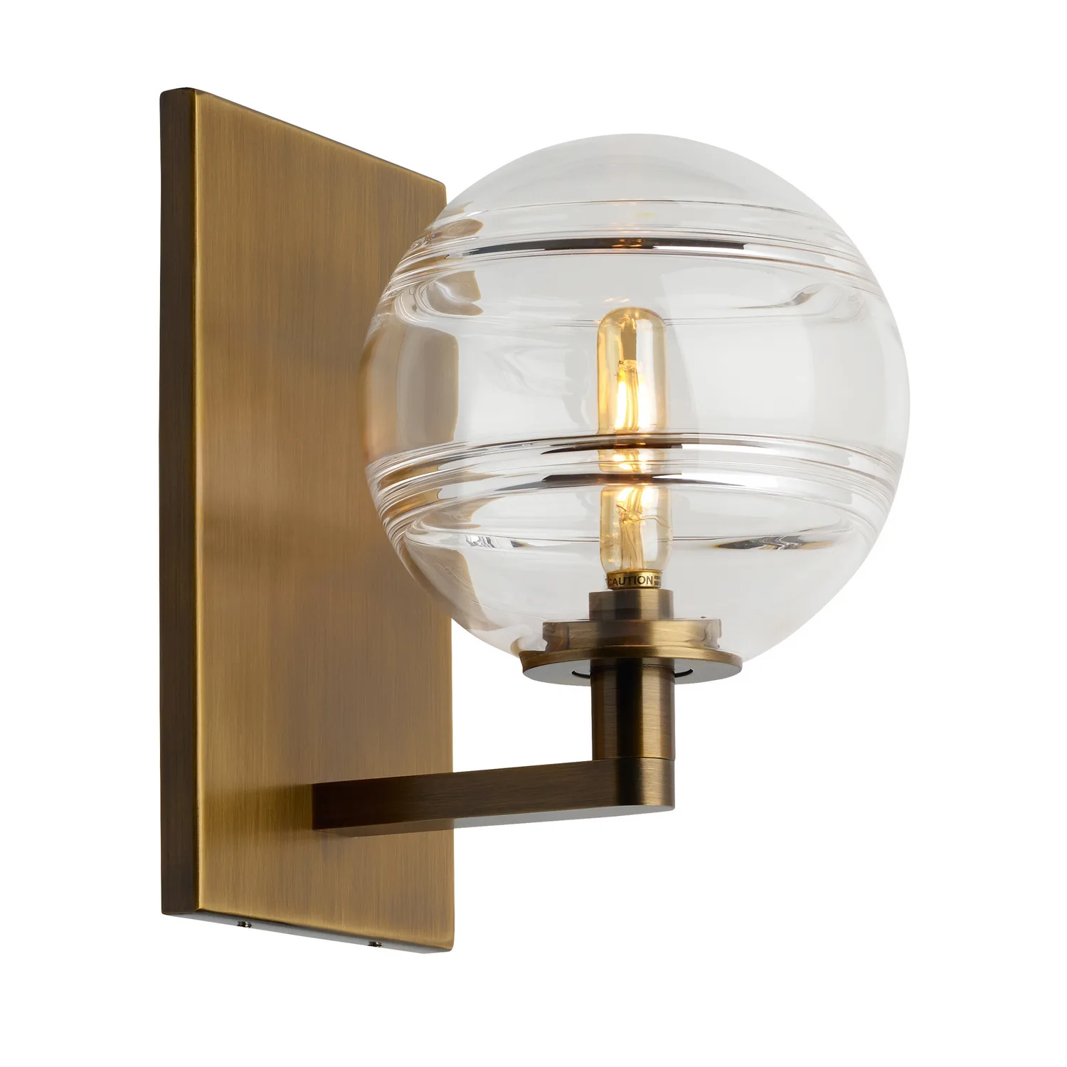 Sedona LED Wall Sconce in Aged Brass