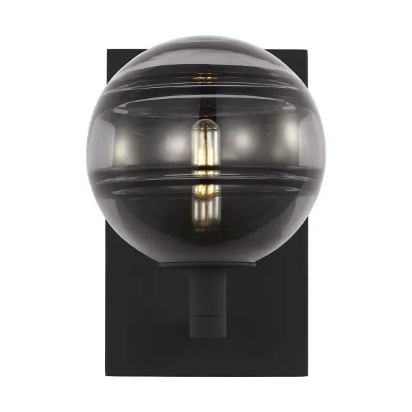 Sedona LED Wall Sconce in Nightshade Black