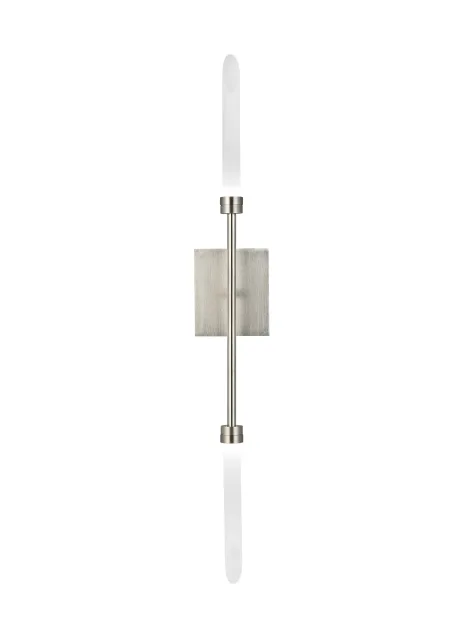 Spur LED Wall Sconce in Satin Nickel