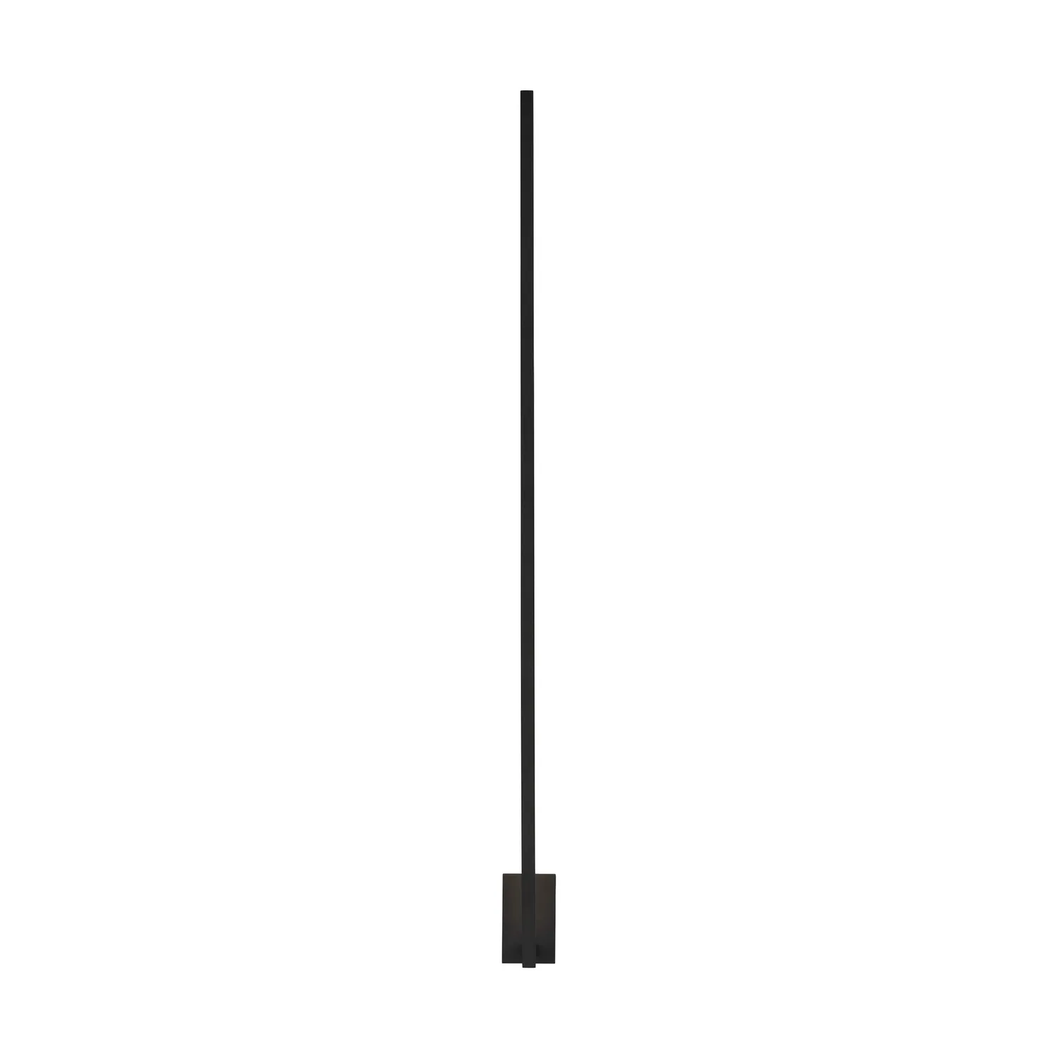 Stagger Large LED Wall Sconce in Nightshade Black