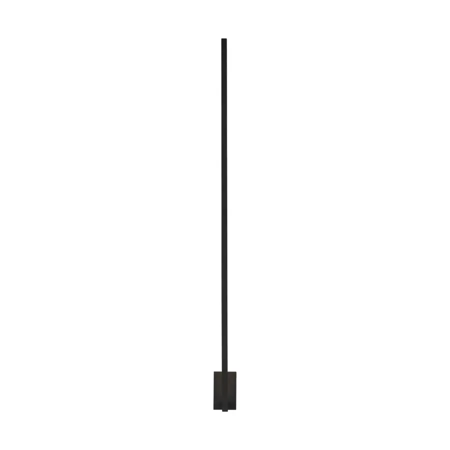 Stagger Large LED Wall Sconce in Nightshade Black