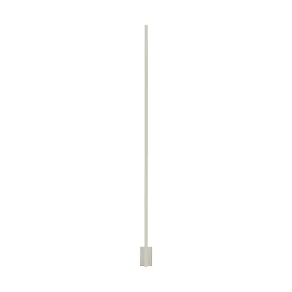 The Stagger X-Large Wall Sconce makes a bold architectural statement with its impressive 64-inch height while maintaining a minimalist aesthetic. Designed by Mick De Giulio, it provides sophisticated indirect lighting that gently washes the wall.
