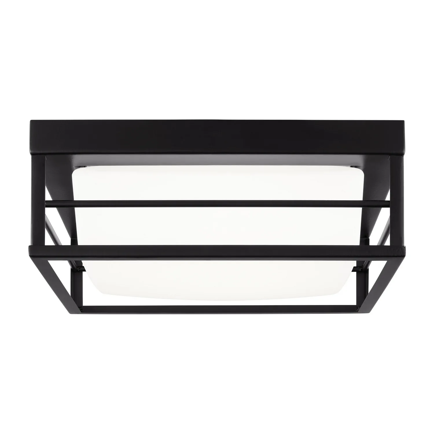 Dearborn LED Flush Mount in Midnight Black
