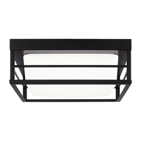 Dearborn LED Flush Mount in Midnight Black