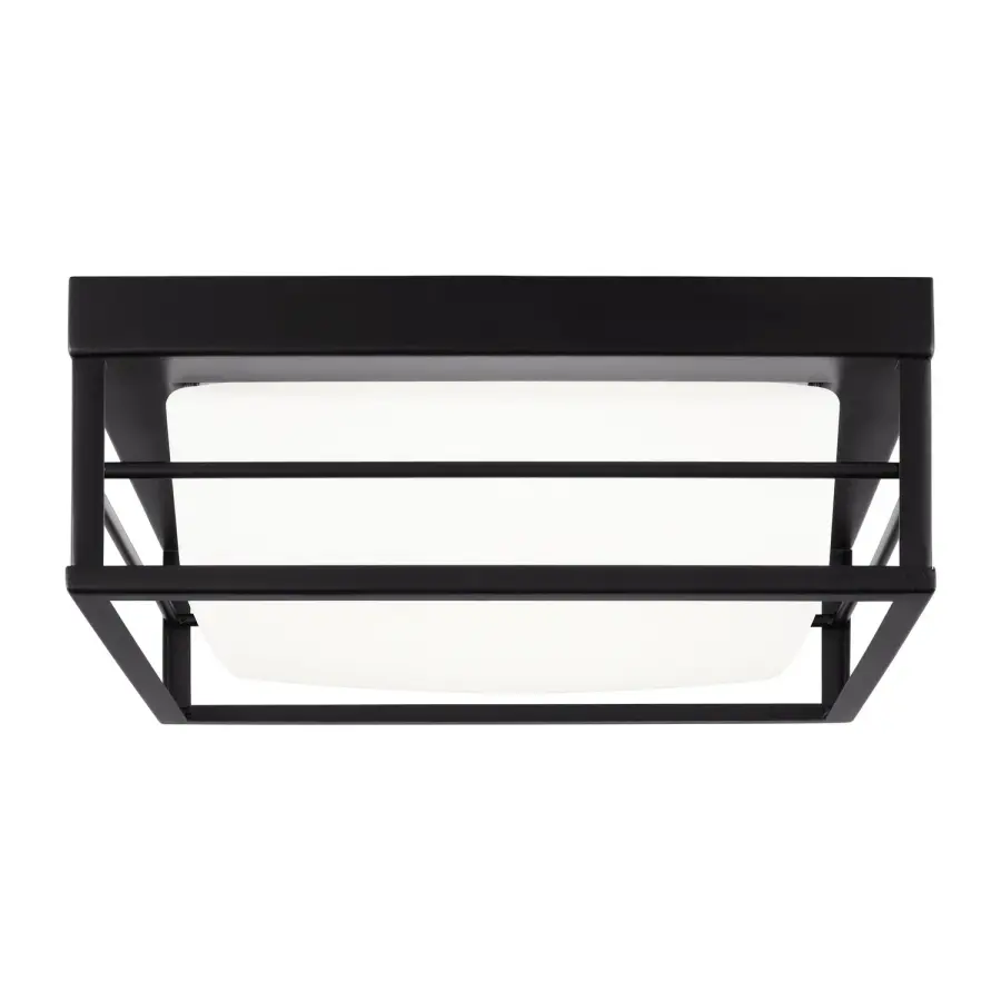 Dearborn LED Flush Mount in Midnight Black