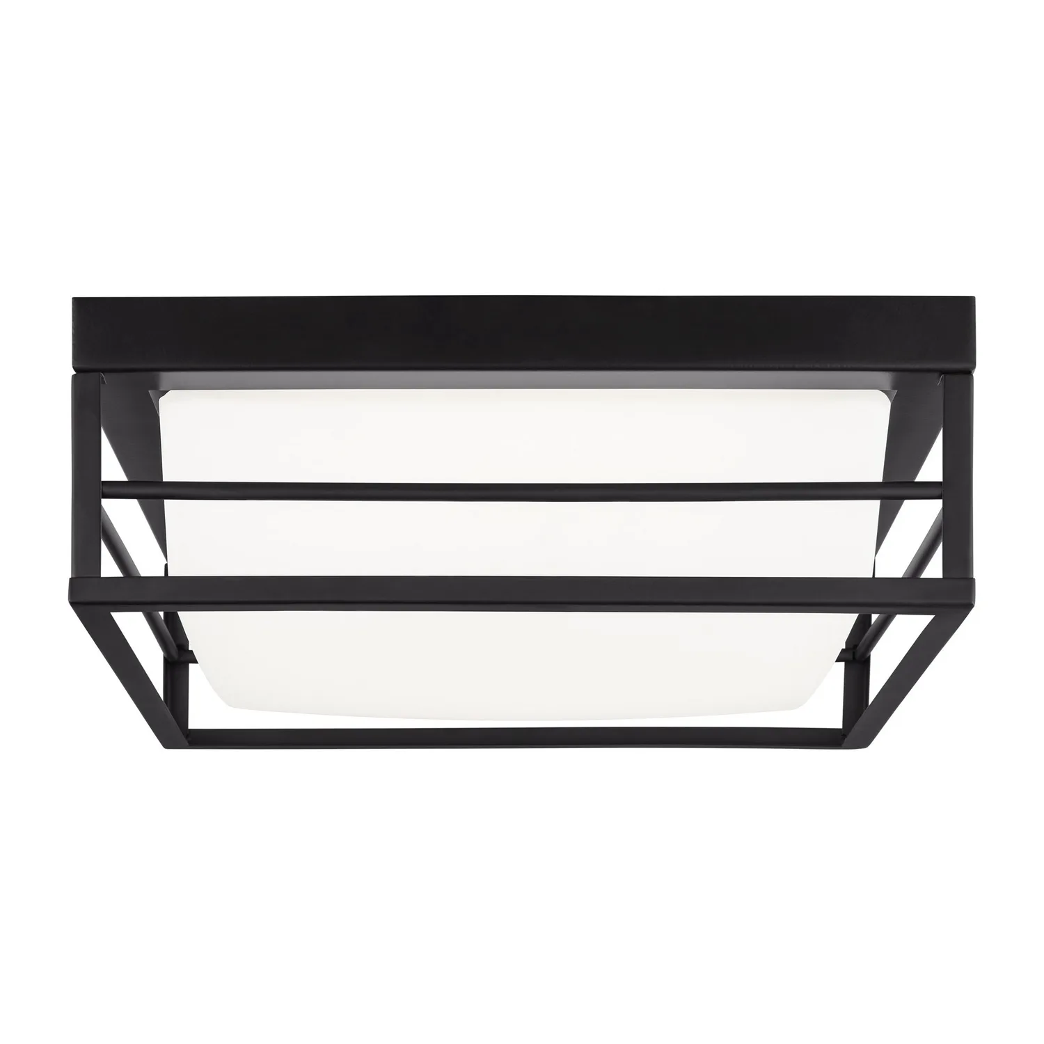 Dearborn LED Flush Mount in Midnight Black