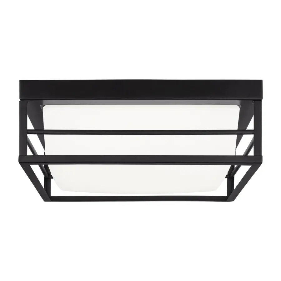 Dearborn LED Flush Mount in Midnight Black