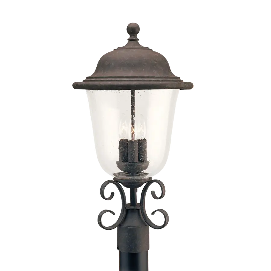 Trafalgar Three Light Outdoor Post Lantern