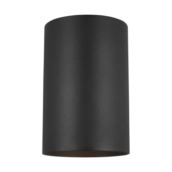 A sleek, energy-efficient outdoor wall lantern featuring integrated LED technology and a minimalist cylindrical form. The wet-rated aluminum construction ensures durability in all weather conditions.