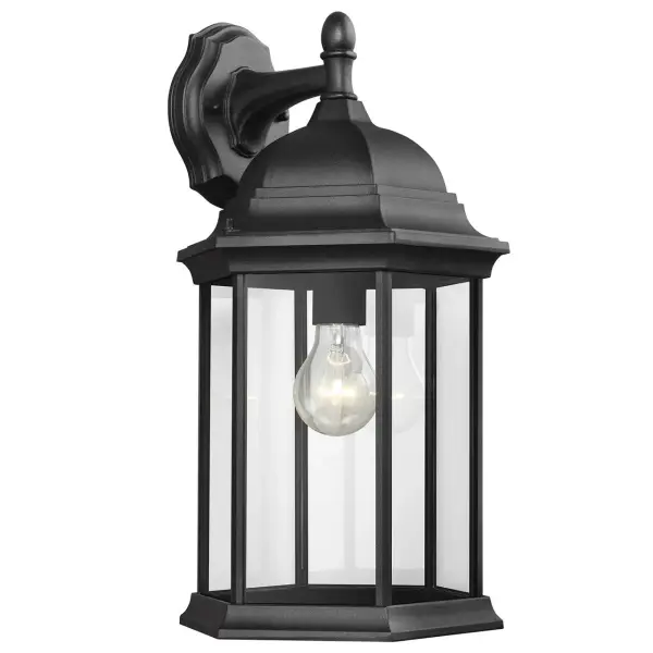The Sevier Large Down Wall Lantern combines traditional lantern styling with contemporary clean lines. Its generous size and downward-facing design provide excellent illumination for entryways and outdoor living spaces.