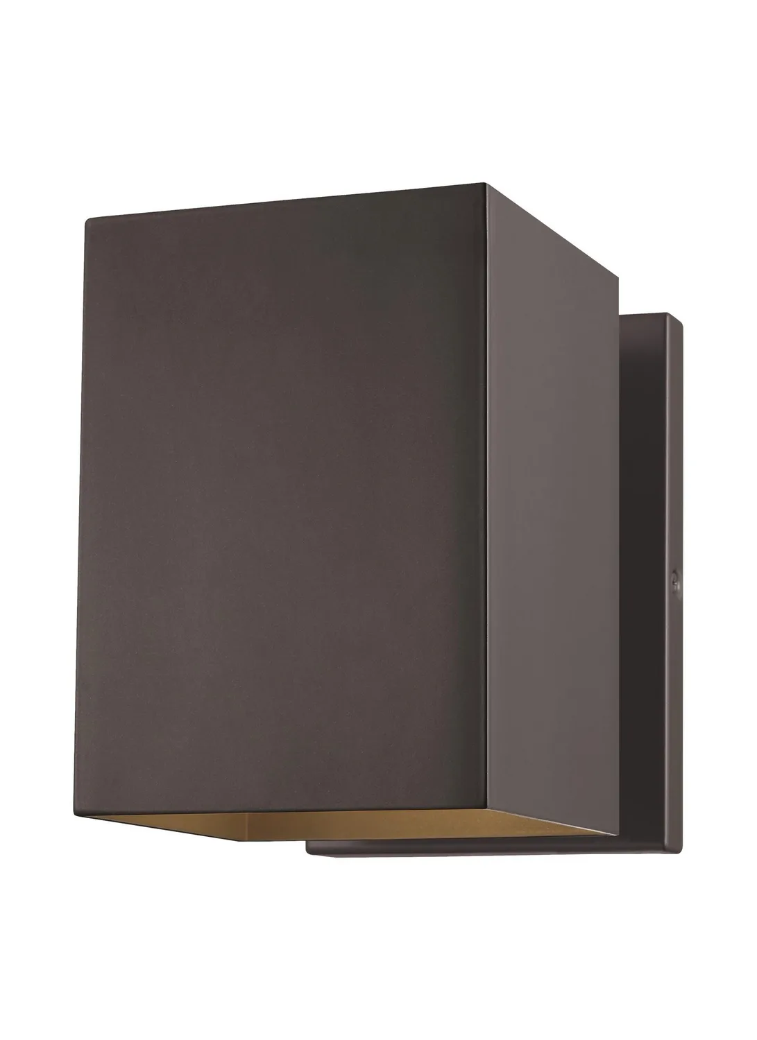Pohl One Light Outdoor Wall Lantern in Bronze
