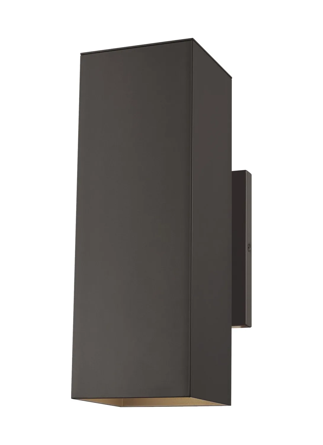 Pohl Two Light Outdoor Wall Lantern in Bronze
